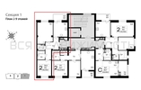 2-комнатная квартира, 55.1кв.м - изображение 2