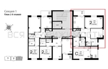 2-комнатная квартира, 55.1кв.м - изображение 2