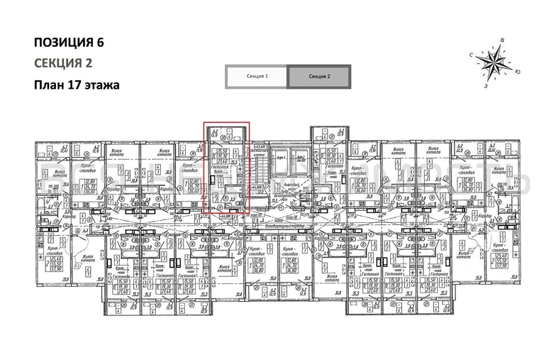 квартира-студия, 21,4кв.м. - изображение 1