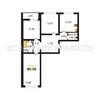 3-комнатная квартира, 80.5кв.м - изображение 1