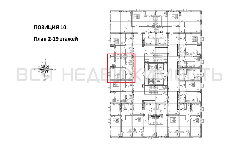 1-комнатная квартира, 38.9кв.м - изображение 1