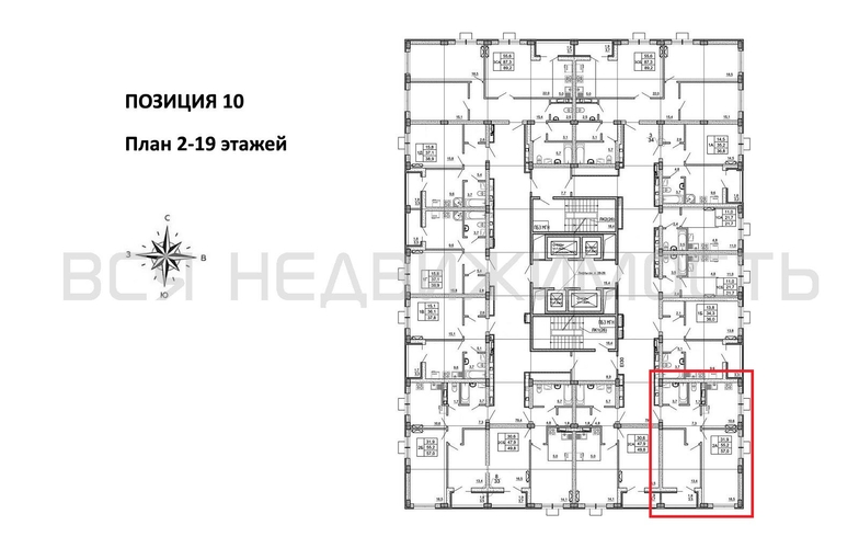 2-комнатная квартира, 57кв.м - изображение 1