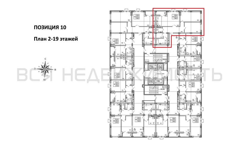 2-комнатная квартира, 89.2кв.м - изображение 1