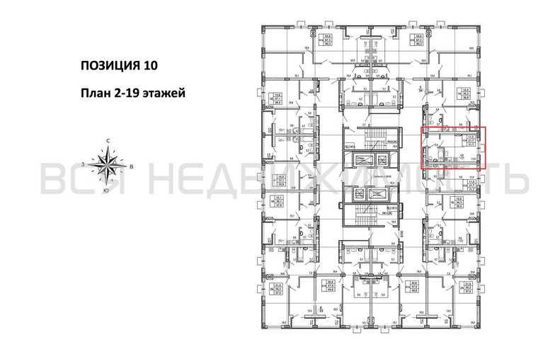 квартира-студия, 21,7кв.м. - изображение 1