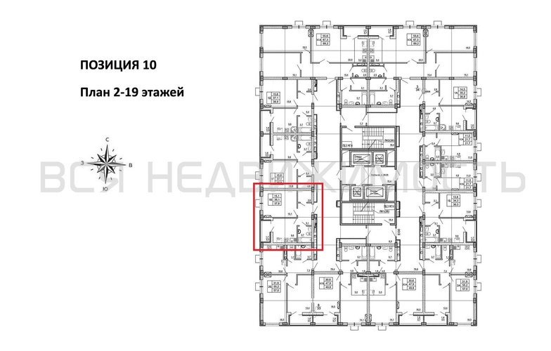 1-комнатная квартира, 37.8кв.м - изображение 1