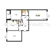 3-комнатная квартира, 82.8кв.м - изображение 1 3-комнатная квартира, 82.8кв.м - изображение 1