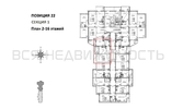 1-комнатная квартира, 39.5кв.м - изображение 2