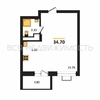 квартира-студия, 34,7кв.м. - изображение 1 квартира-студия, 34,7кв.м. - изображение 1