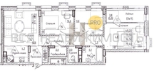 4-комнатная квартира, 76.5кв.м - изображение 1