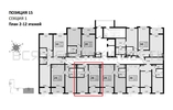 1-комнатная квартира, 37.04кв.м - изображение 2