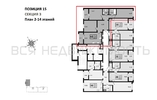 3-комнатная квартира, 85.07кв.м - изображение 2 3-комнатная квартира, 85.07кв.м - изображение 2