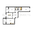 3-комнатная квартира, 85.07кв.м - изображение 1 3-комнатная квартира, 85.07кв.м - изображение 1