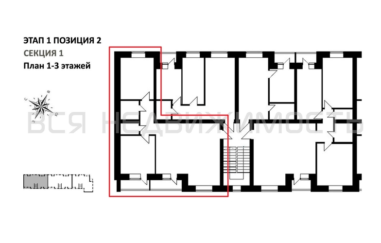 2-комнатная квартира, 85.17кв.м - изображение 1