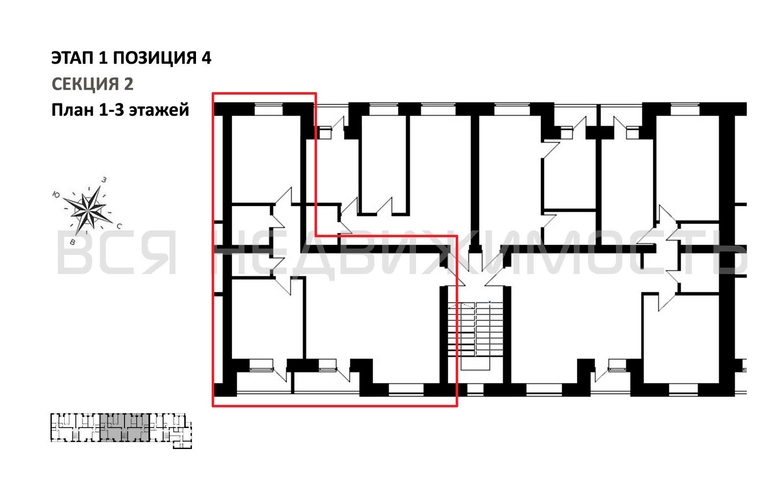 2-комнатная квартира, 85.17кв.м - изображение 1