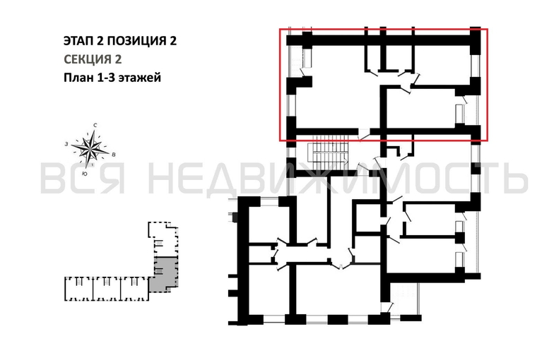 2-комнатная квартира, 78.93кв.м - изображение 1