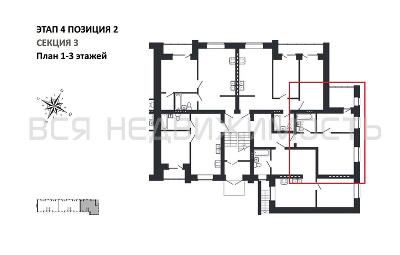 1-комнатная квартира, 36.68кв.м - изображение 1