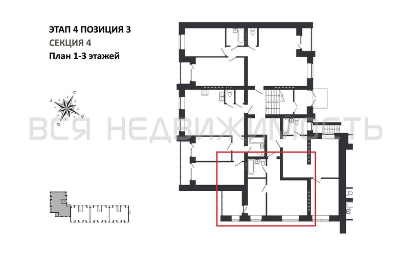 1-комнатная квартира, 37.37кв.м - изображение 1