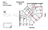 3-комнатная квартира, 80.91кв.м - изображение 2