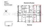 1-комнатная квартира, 44кв.м - изображение 2