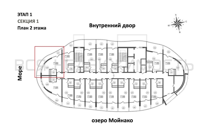 квартира-студия, 40,89кв.м. - изображение 1