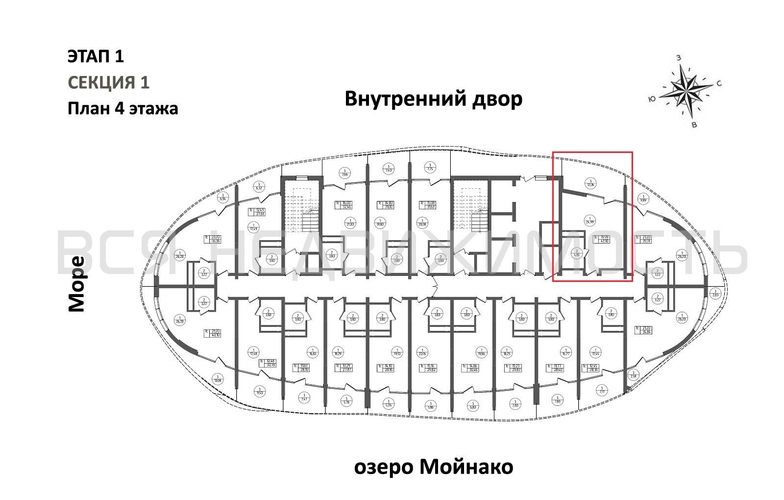 квартира-студия, 41,9кв.м. - изображение 1