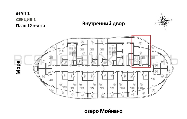 квартира-студия, 41,91кв.м. - изображение 1