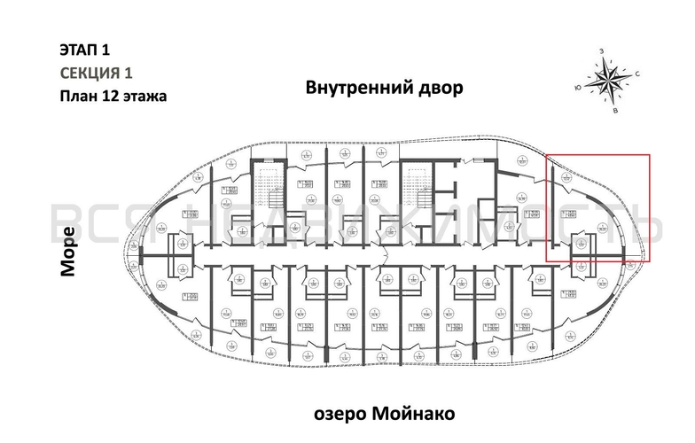 квартира-студия, 41,44кв.м. - изображение 1