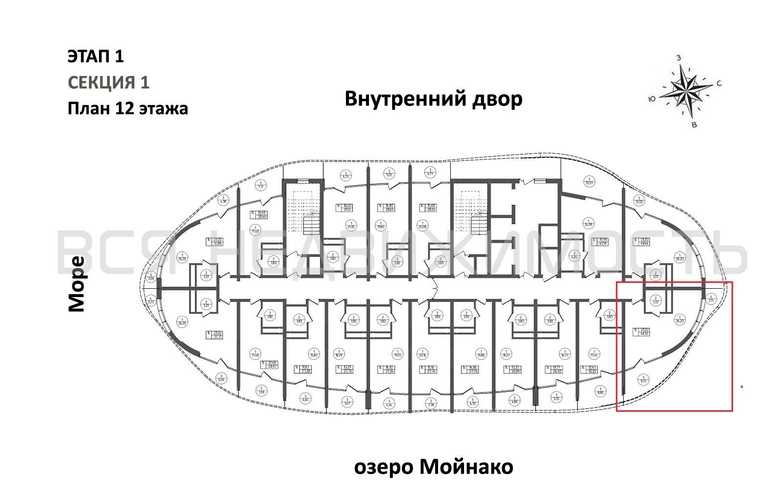 квартира-студия, 41,32кв.м. - изображение 1