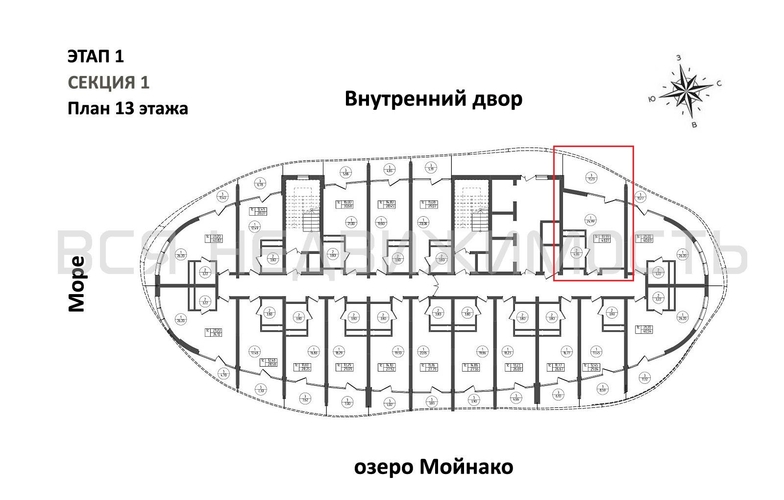 квартира-студия, 41,07кв.м. - изображение 1