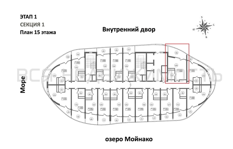 квартира-студия, 40,83кв.м. - изображение 1