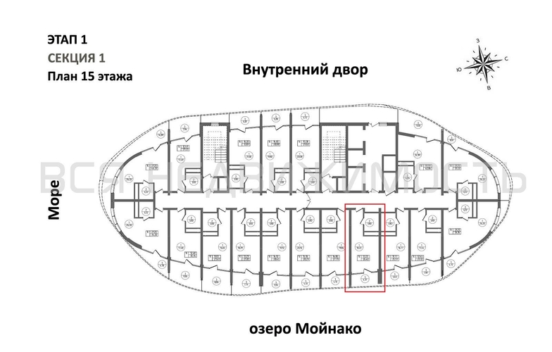 квартира-студия, 26,4кв.м. - изображение 1