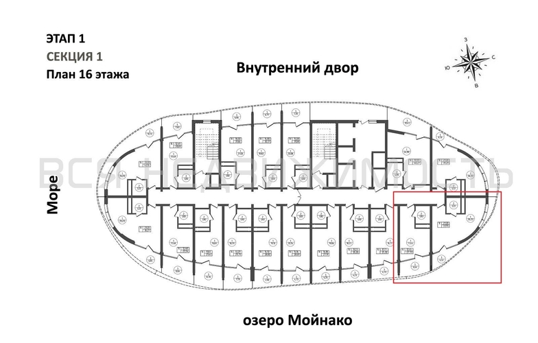 квартира-студия, 33,94кв.м. - изображение 1