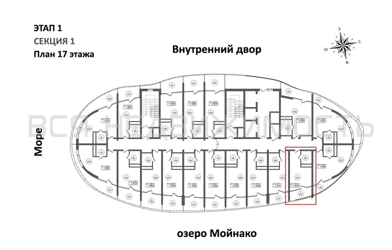 квартира-студия, 26,48кв.м. - изображение 1