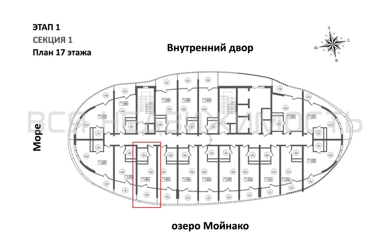 квартира-студия, 28,53кв.м. - изображение 1