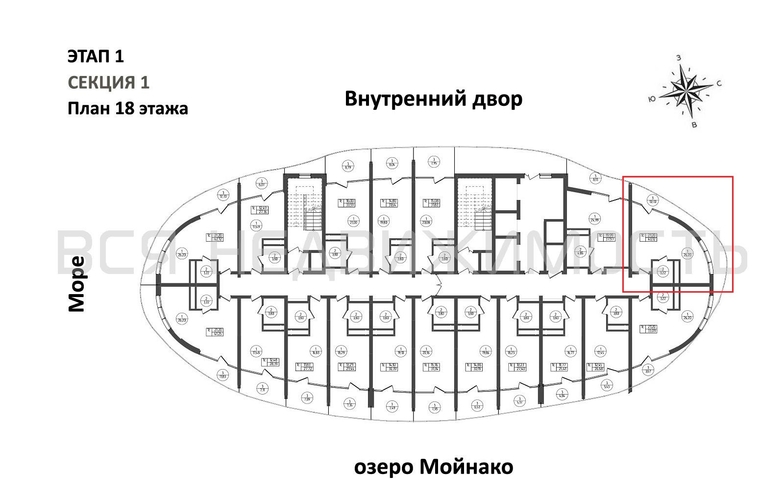 квартира-студия, 40,12кв.м. - изображение 1