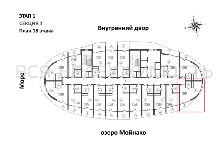 квартира-студия, 33,09кв.м. - изображение 1