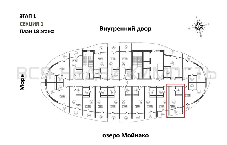 квартира-студия, 26,68кв.м. - изображение 1