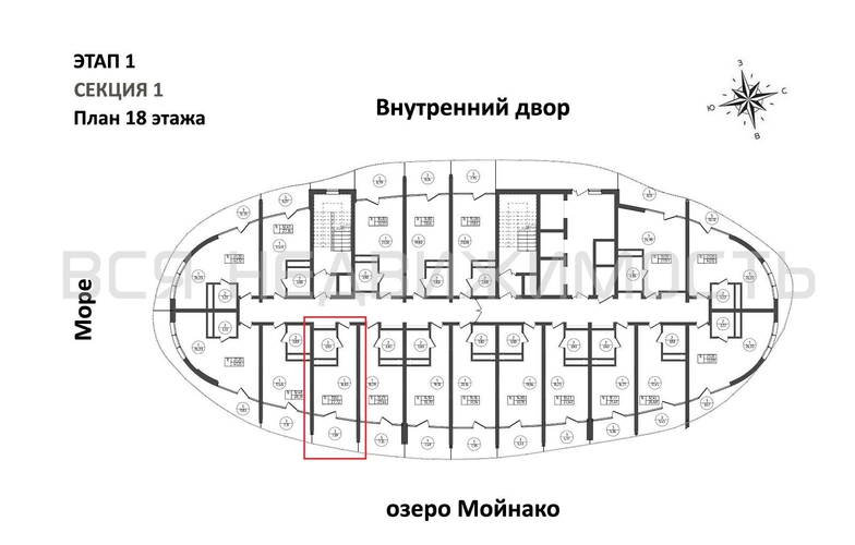 квартира-студия, 27,72кв.м. - изображение 1