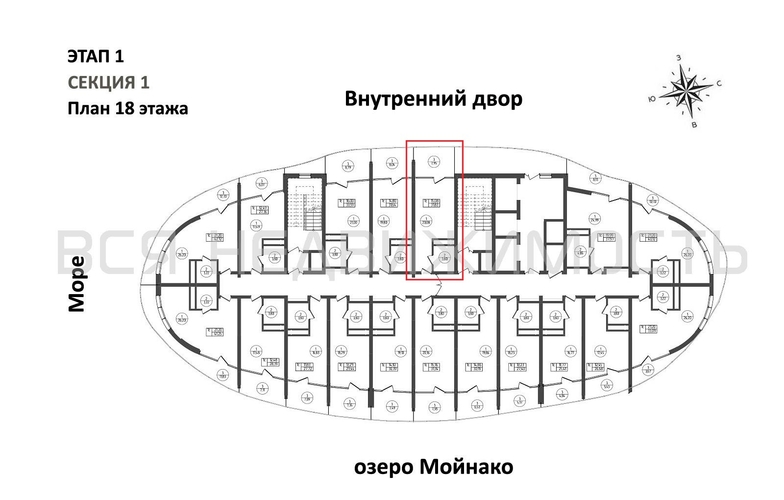 квартира-студия, 31,82кв.м. - изображение 1