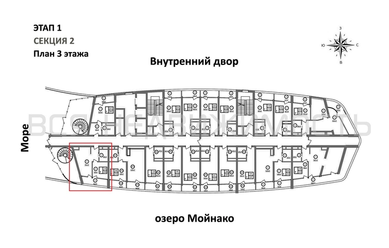 1-комнатная квартира, 39.08кв.м - изображение 1
