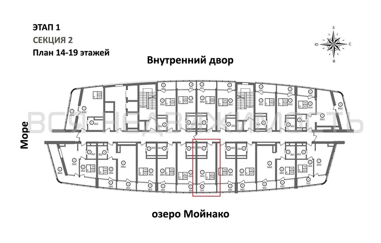 квартира-студия, 27,9кв.м. - изображение 1