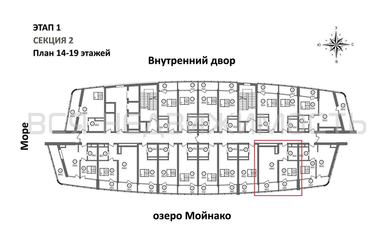 1-комнатная квартира, 50.21кв.м - изображение 1