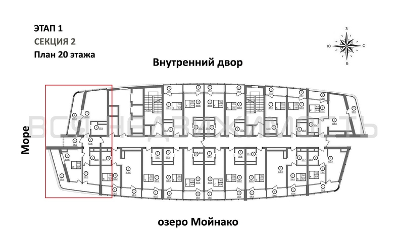 2-комнатная квартира, 102.17кв.м - изображение 1