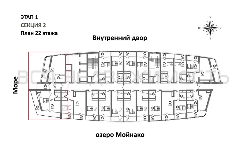2-комнатная квартира, 102.17кв.м - изображение 1
