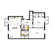 2-комнатная квартира, 116.62кв.м - изображение 1