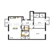 2-комнатная квартира, 116.62кв.м - изображение 1