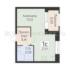 квартира-студия, 25,64кв.м. - изображение 1 квартира-студия, 25,64кв.м. - изображение 1