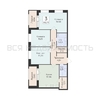 3-комнатная квартира, 90.24кв.м - изображение 1
