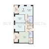 3-комнатная квартира, 89.99кв.м - изображение 1