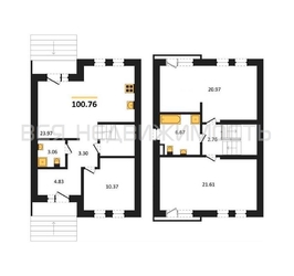3-комнатная квартира, 100.76кв.м - изображение 1
